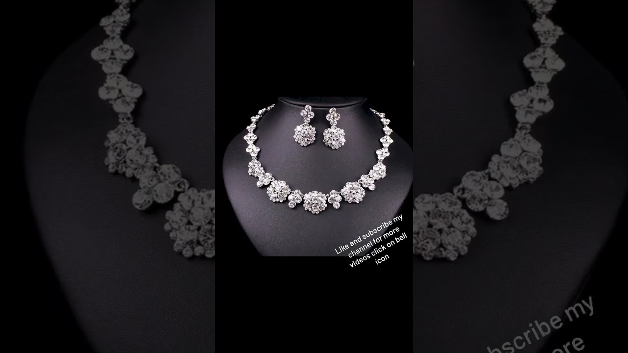 latest silver jwelry set design 2022