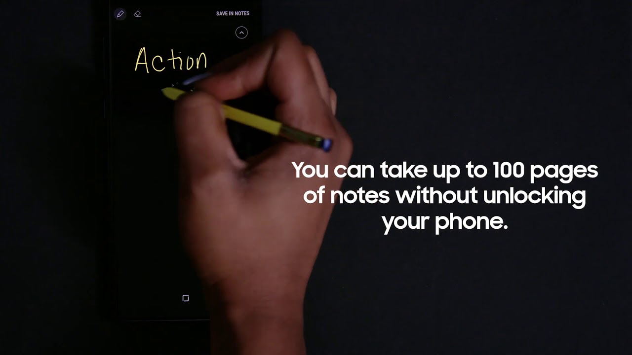 How to use S Pen on Samsung Galaxy Note9