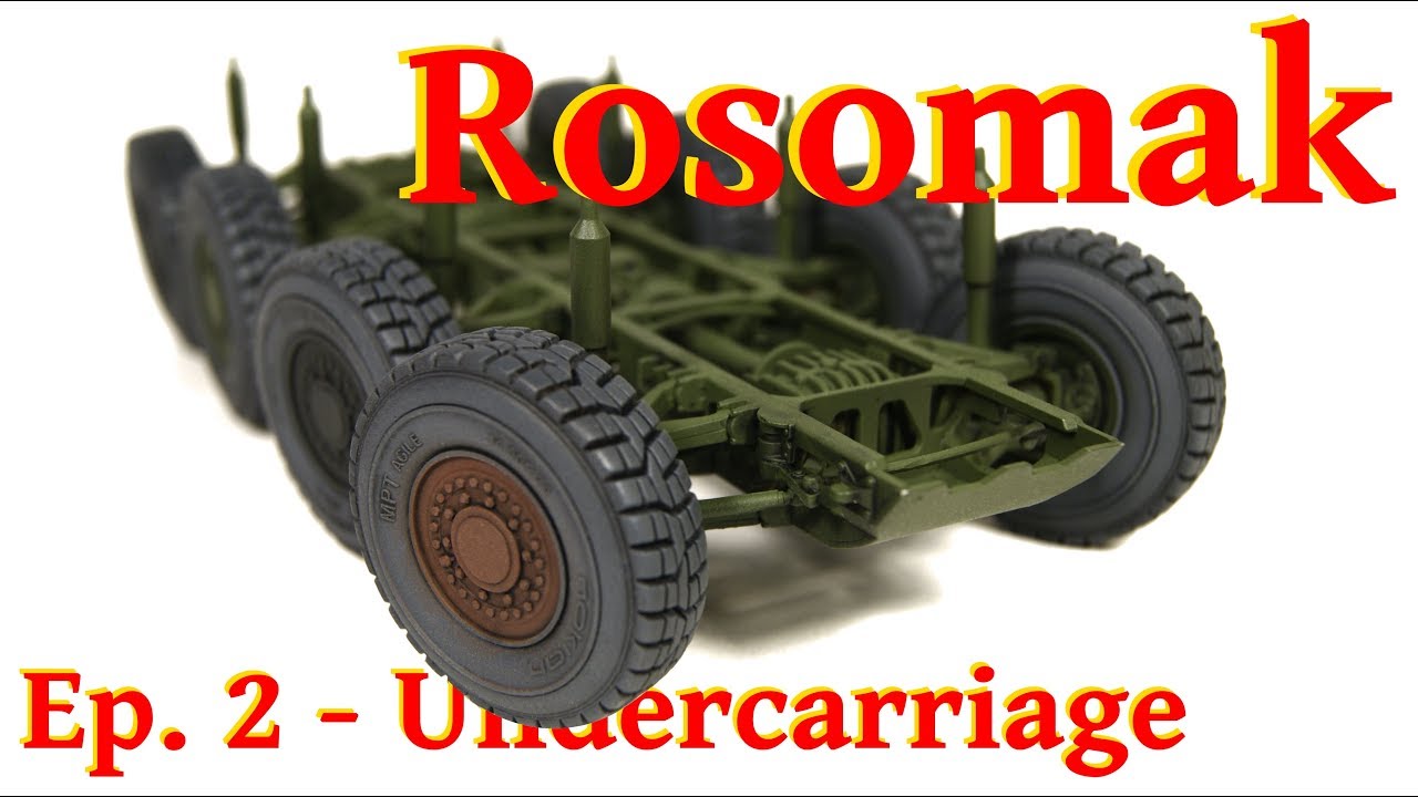 Model Rosomak APC - 1/35 IBG - Undercarriage