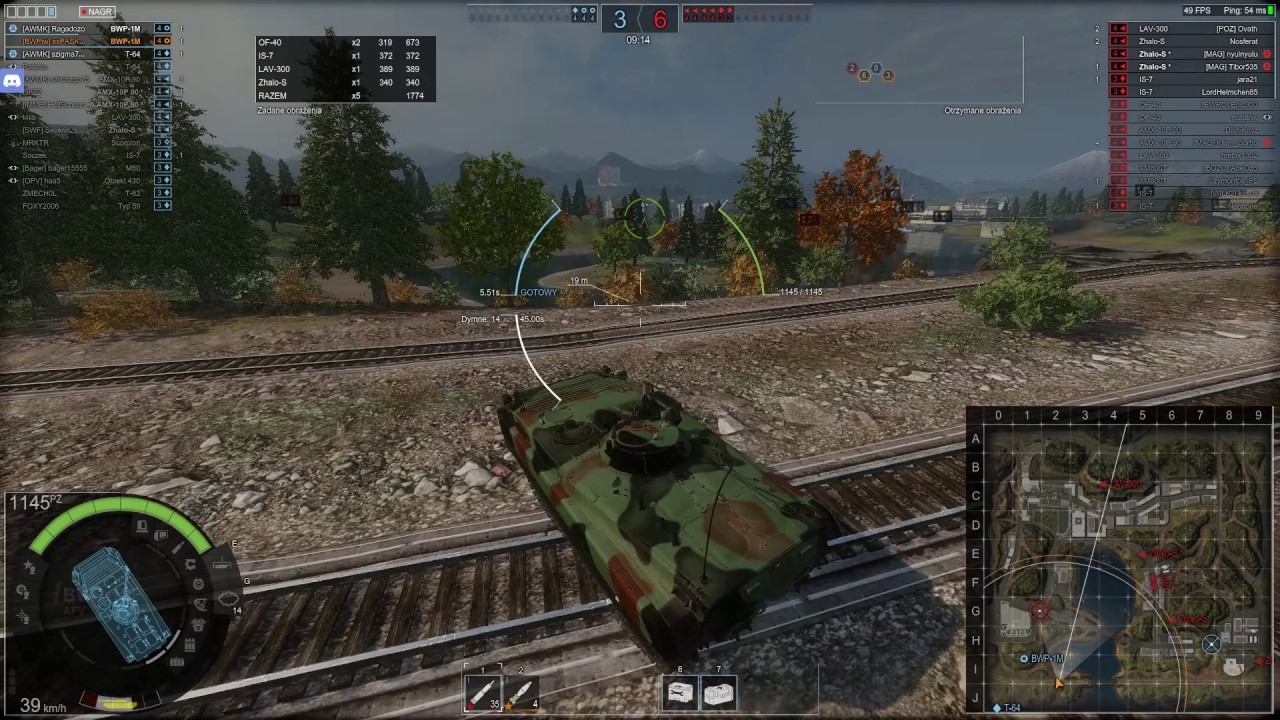 Armored Warfare. BWP-1 PUMA paskudne  0,09 sekundy