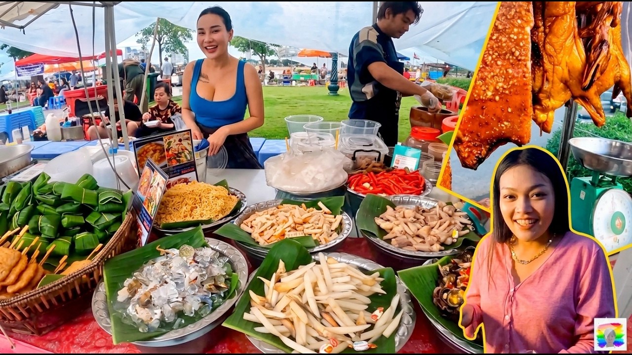 AWESOME! Cambodian Street Food Tour! Phnom Penh City - Cambodia Food Market Collection 2026