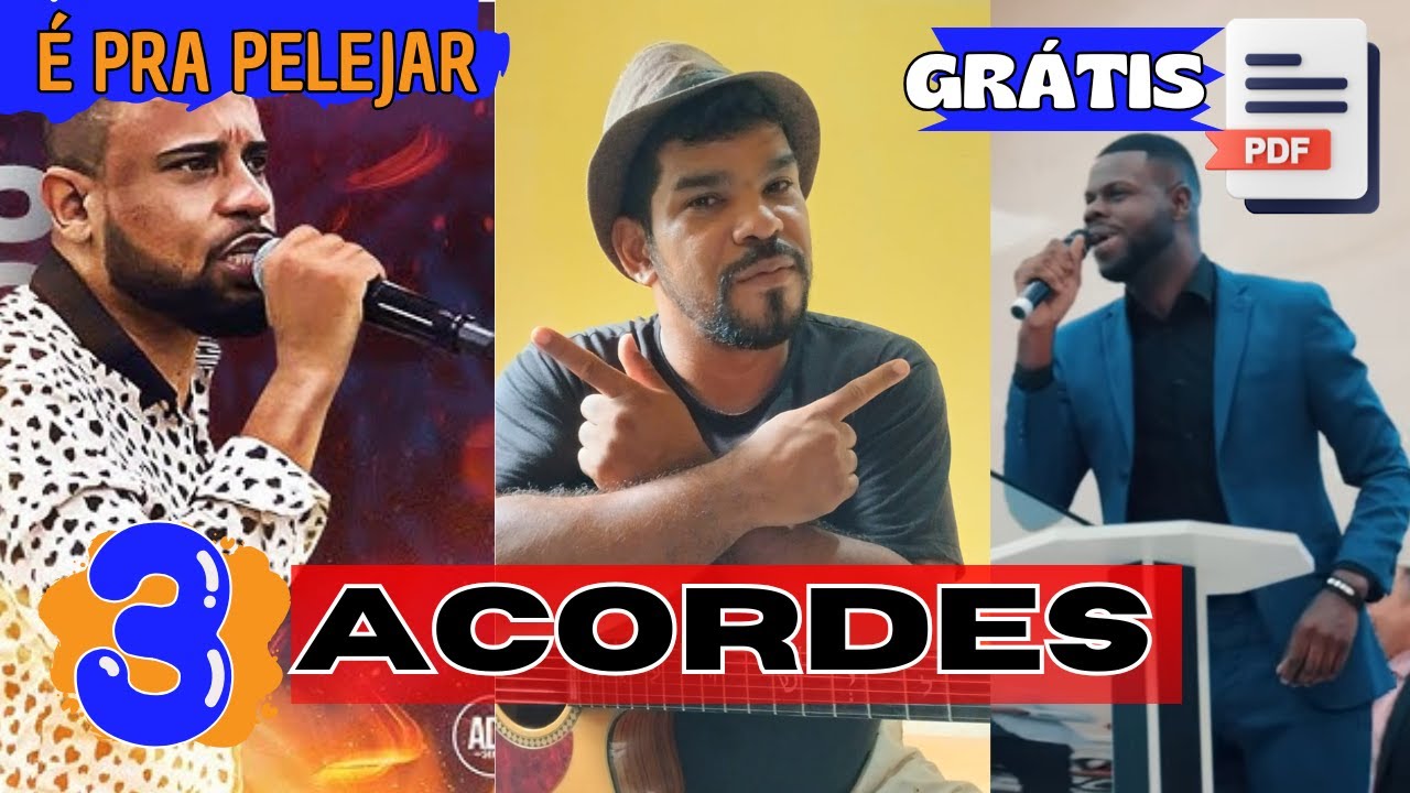 ANJO QUE DESCE COM 3 ACORDES SEM PESTANA Max do corinho & Samuel Eleutério