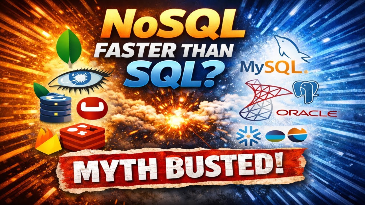 NoSQL Faster Than SQL? Depends — Myth Busted