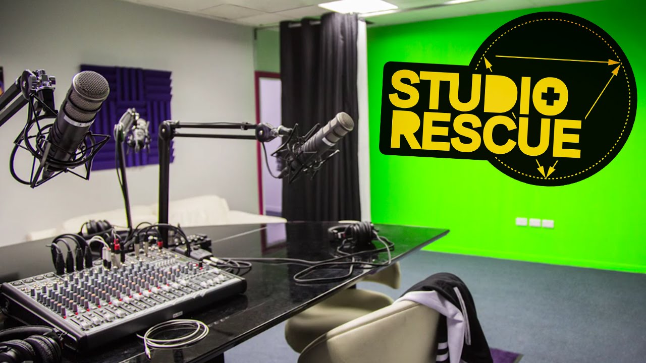 Studio Rescue - Episode 13 - Build a podcast recording studio