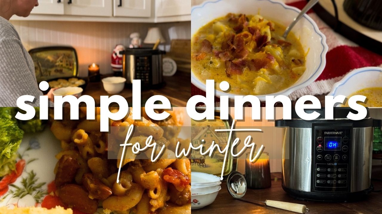 Easy Cozy Meals I Make All Winter Long
