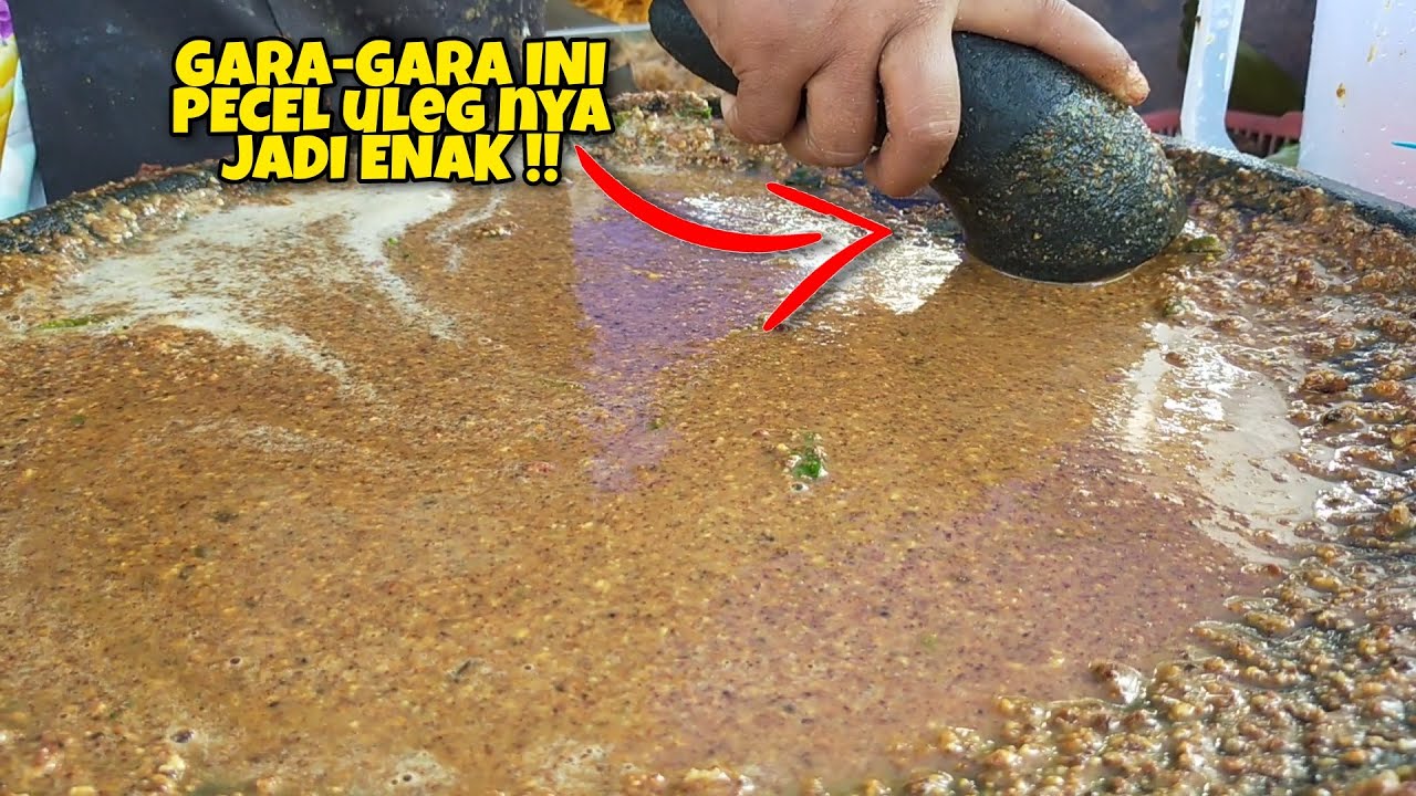 BUMBU KACANGNYA JUARA !! PECEL ULEG ENAK DI PASAR KAGET SEKUPANG | INDONESIAN STREET FOOD