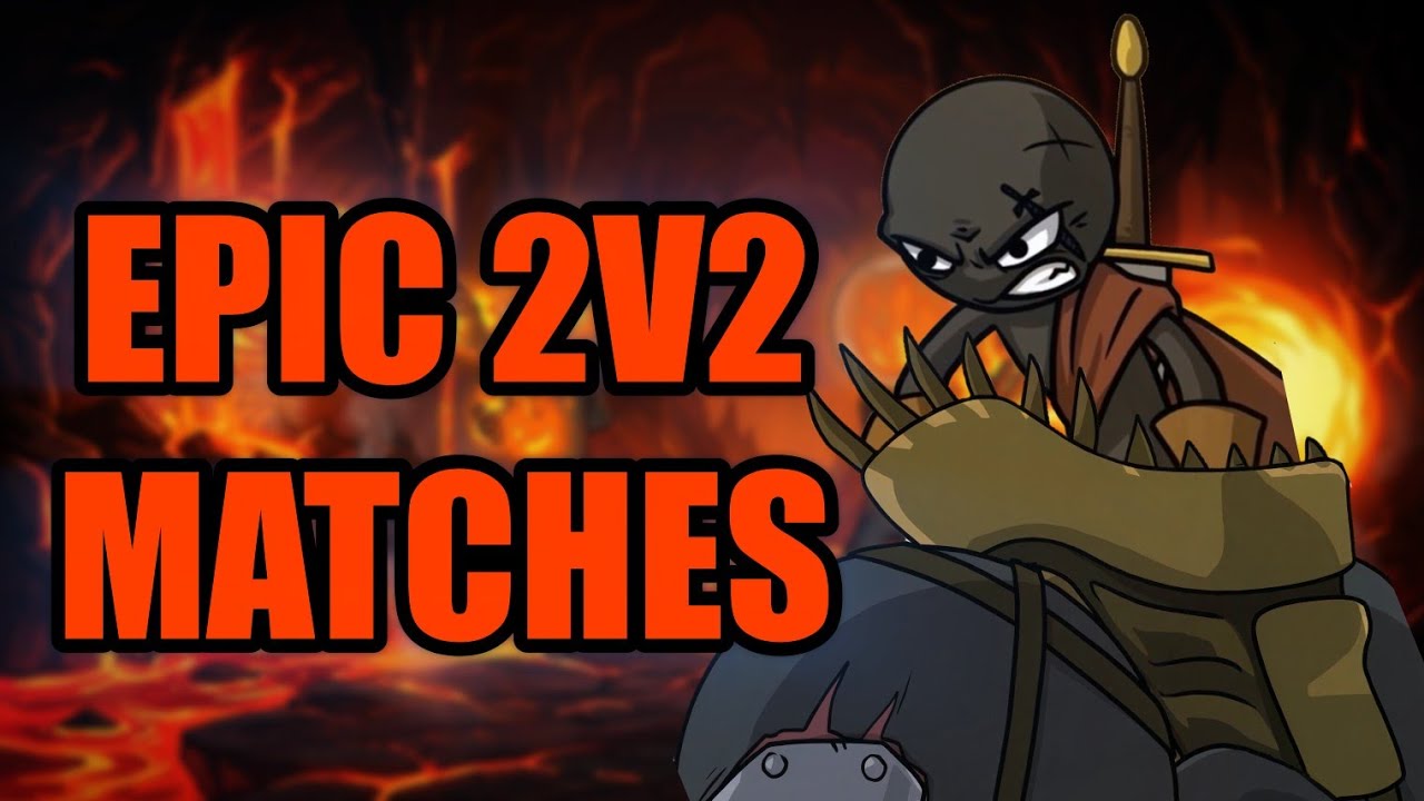 MORE EPIC 2V2 DEATHMATCH BATTLES! With General Kai Rider! Stick War: Saga