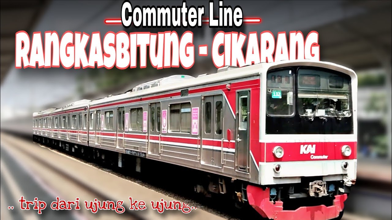 Commuter Line Rangkasbitung - Cikarang | Cerita Perjalanan naik Kereta KRL