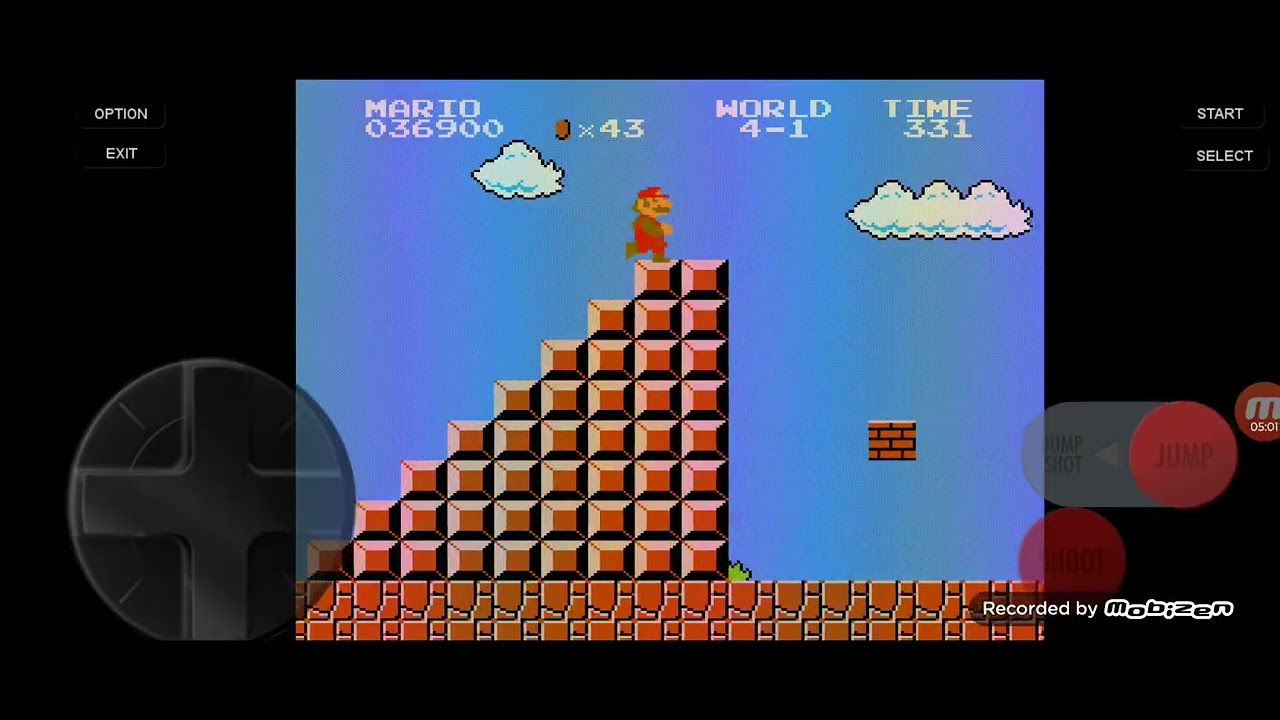Es toy jugando Super Mario bros 