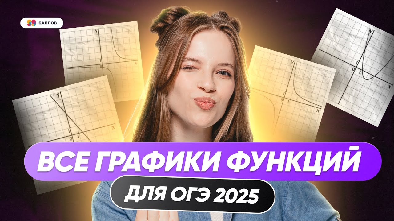 ВСЕ ГРАФИКИ ФУНКЦИЙ ДЛЯ ОГЭ ПО МАТЕМАТИКЕ 2025 — РАЗБОР 11 ЗАДАНИЯ ОГЭ 2025