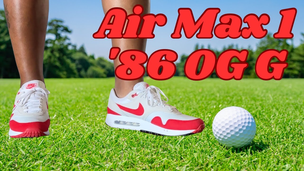 Nike Air Max 1 '86 OG G Big Bubble Review | ALMOST Perfect! 👟⛳️  #sneakerhead #golf
