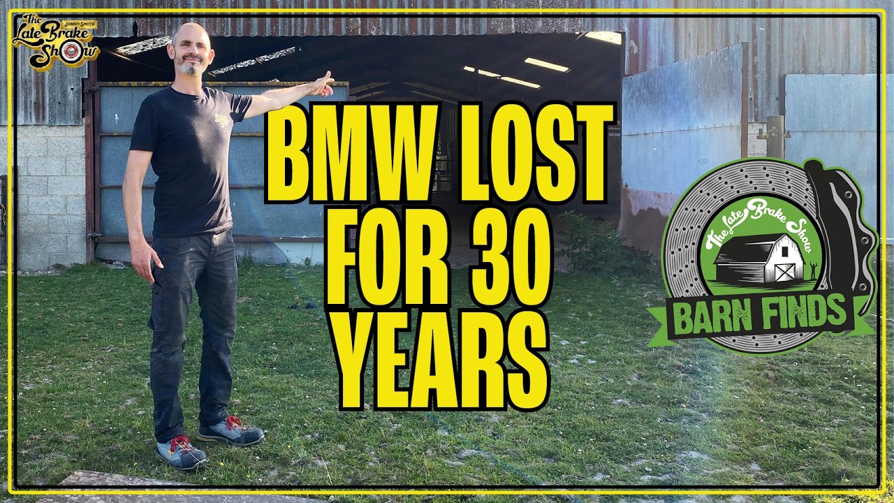 Genuine Barn Find Forgotten BMW Lost for 30 Years - Will it Run?