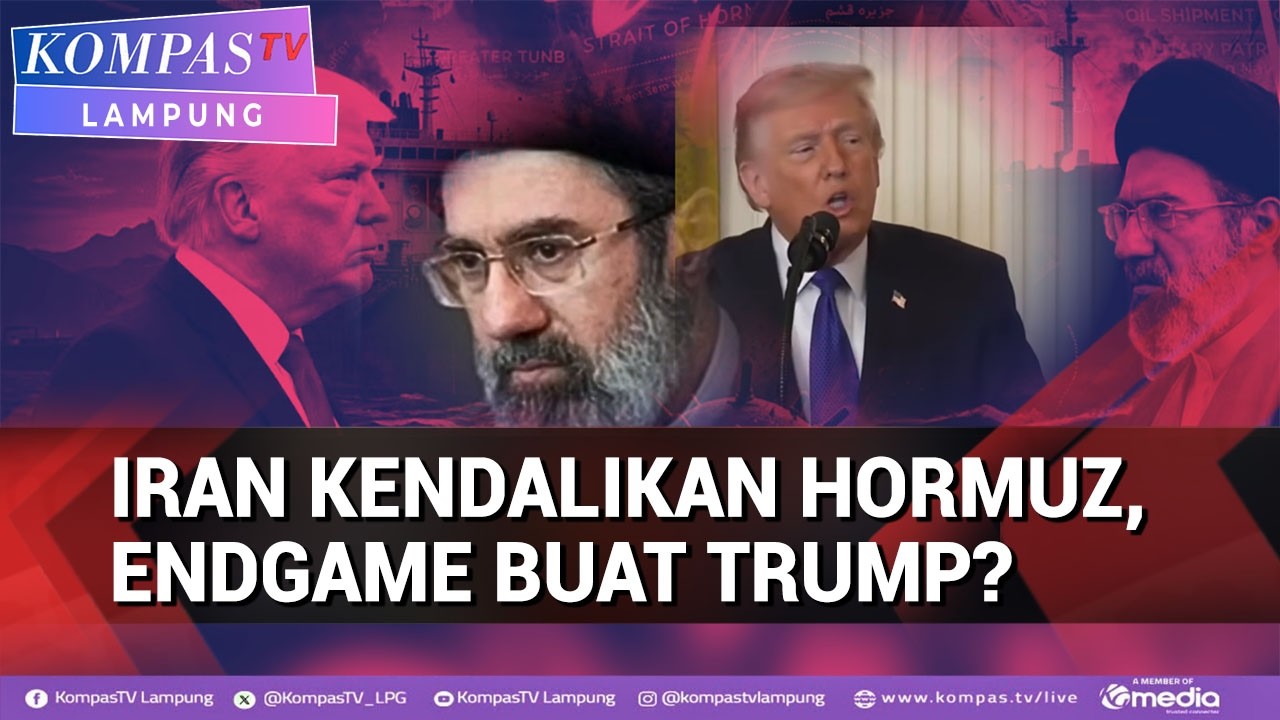 Iran Kendalikan Hormuz, Endgame Buat Trump?