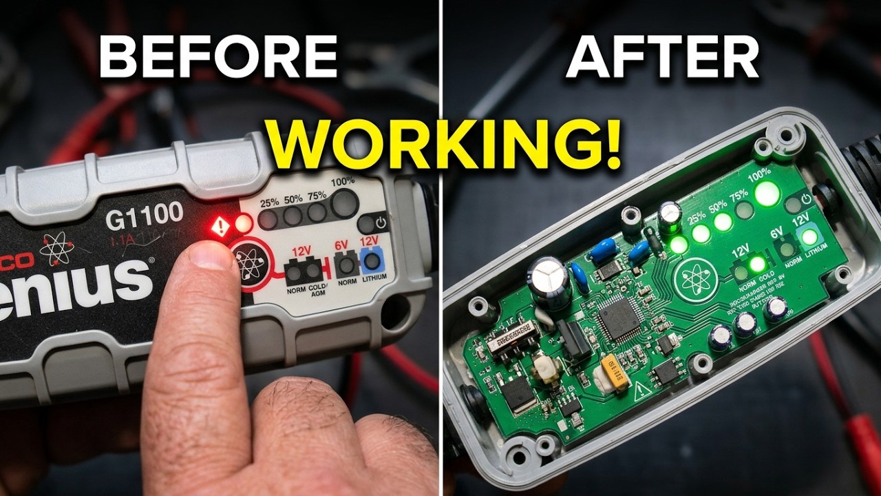 Noco G1100 Battery Charger Troubleshooting Again