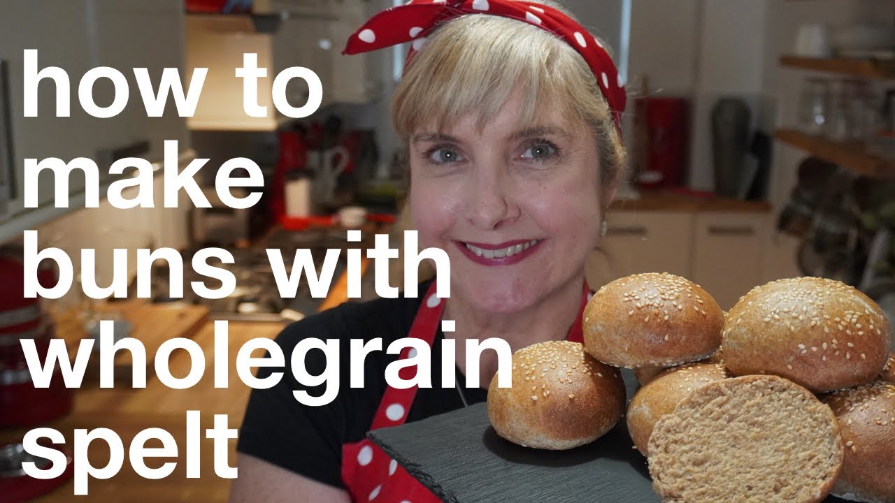 How to Make Soft Wholegrain Spelt Buns – Easy & Healthy Recipe