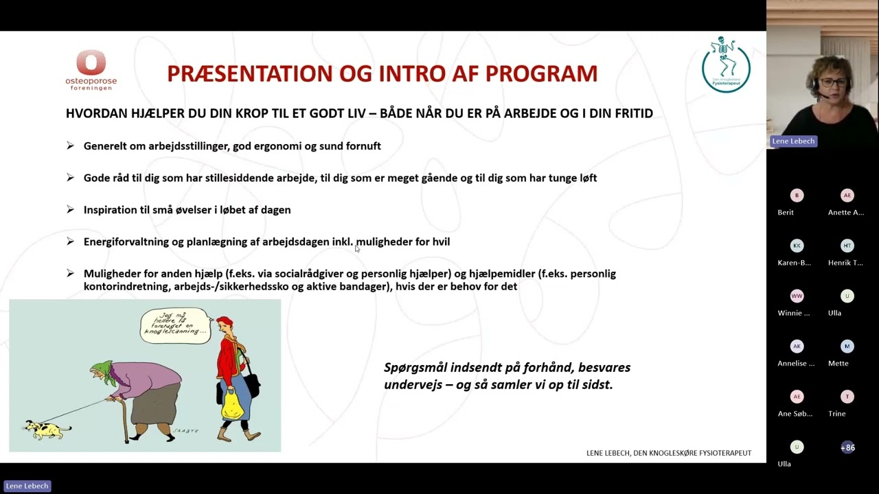 Webinar: På arbejde med knogleskørhed
