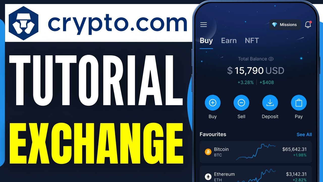 Como Usar Exchange Crypto.Com (R&aacute;pido y F&aacute;cil 2026)