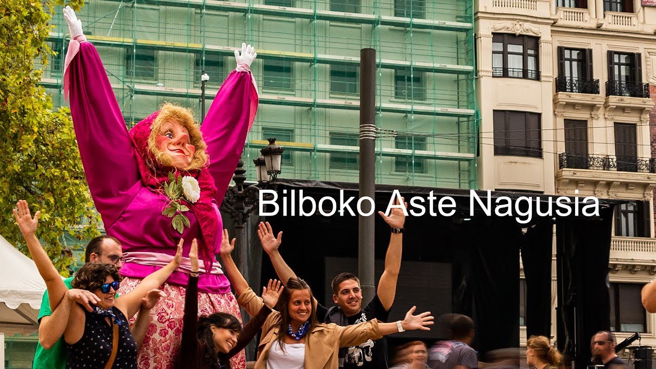 Marijaia Bilboko Aste Nagusia TIME LAPSE 4k