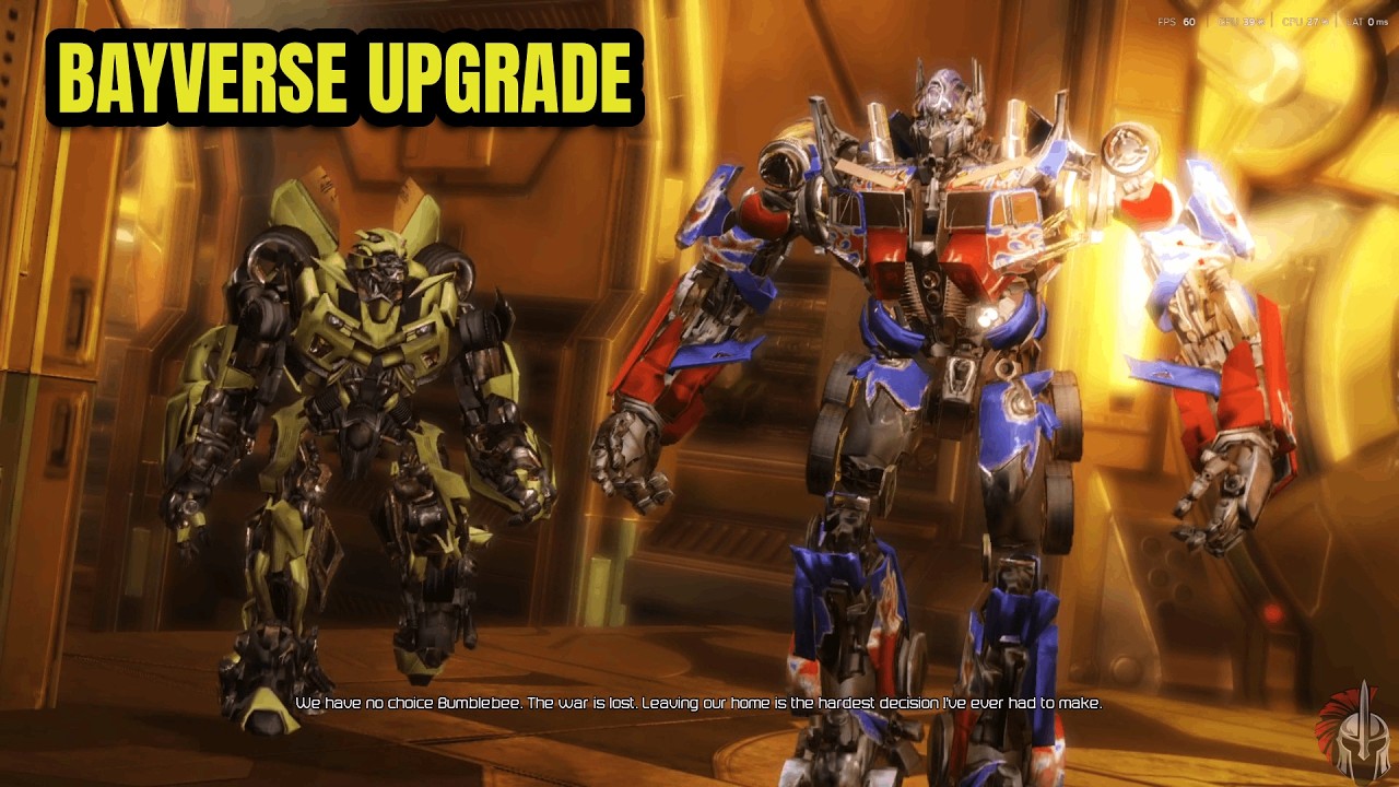 Первая миссия Fall of Cybertron, но это модификации в стиле Бэя.