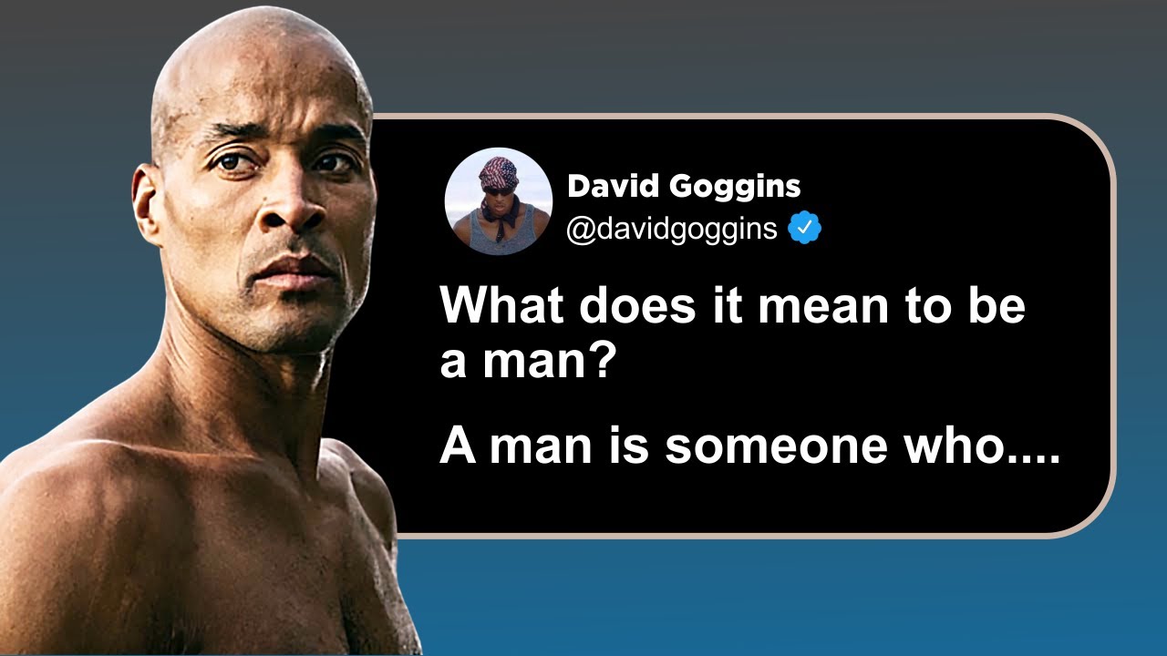 David Goggins explains What Makes YOU a Man | David Goggins Motivation