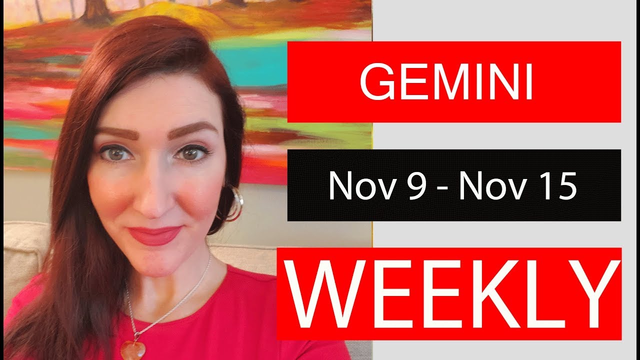 GEMINI WEEKLY LOVE WOW!!! THIS WILL HAPPEN SOON!! NOV 9 15