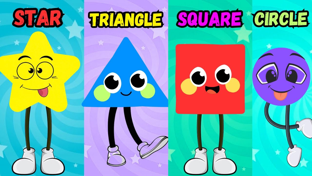 Amazing Shapes Adventure for Kids! | Fun Learning with Circles, Squares, and more
