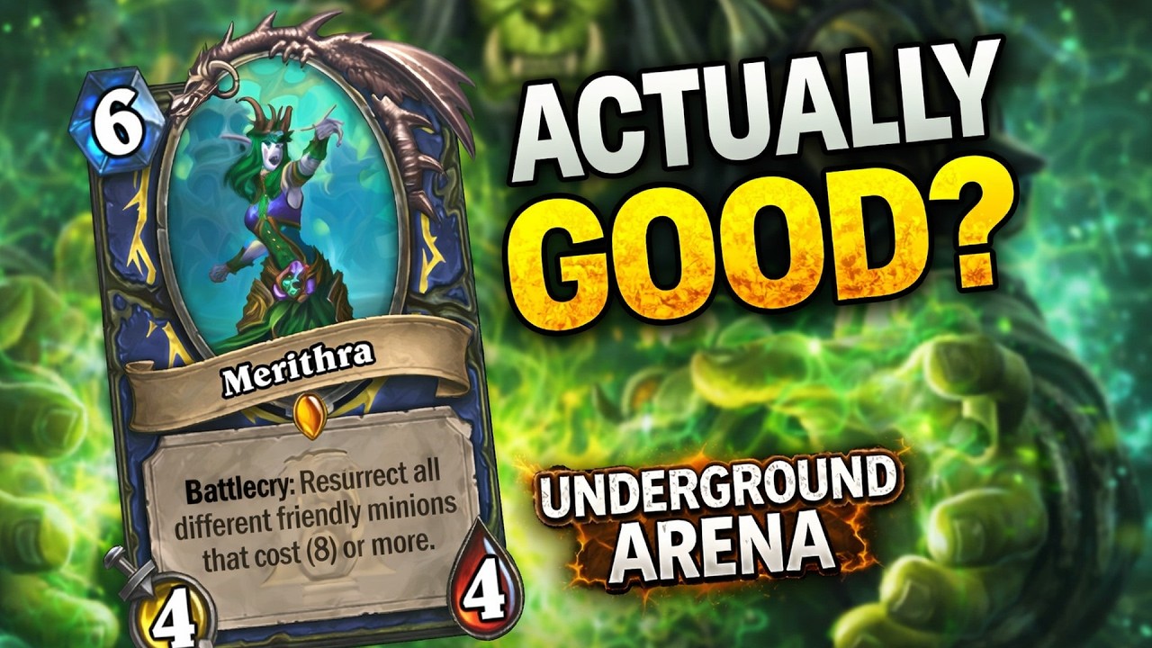 MERITHRA SHAMAN - Hearthstone Underground Arena Full Run