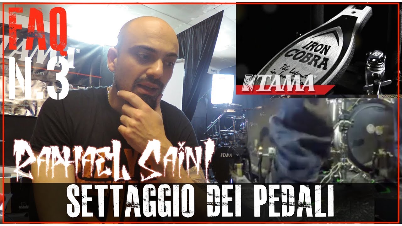 F.A.Q. 03:  Come settare il pedale della batteria? (Raphael Saini)
