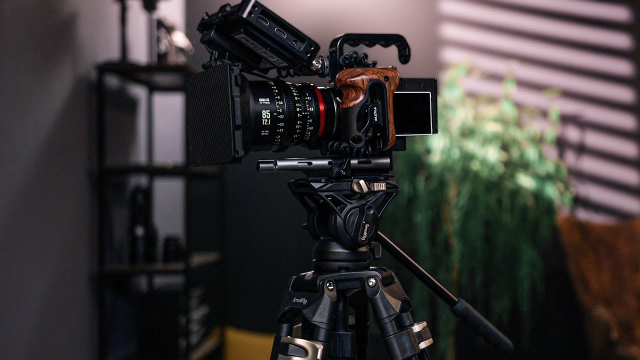 Это нужно каждому начинающему кинорежиссеру! — Штатив Smallrig Fluid Head Tripod AD-01