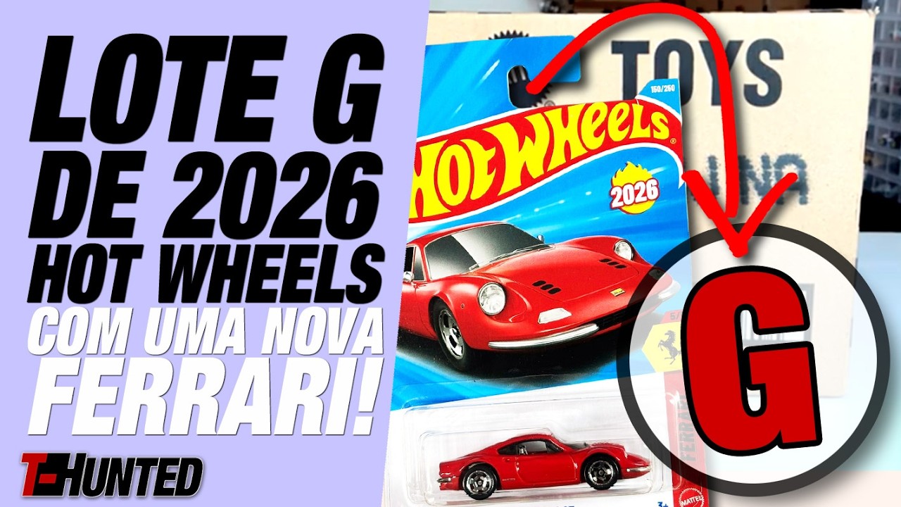 O LOTE “G” DE 2026 COM NOVAS FERRARIS E MUITO MAIS!
