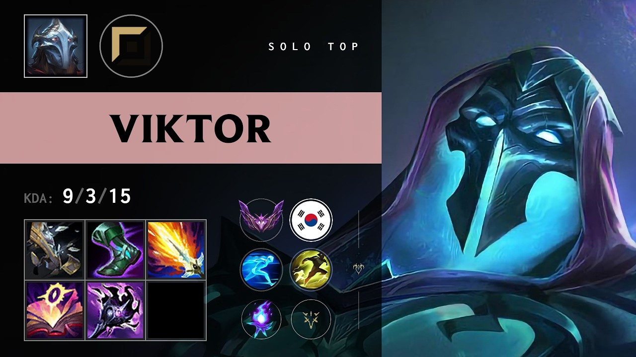 Viktor Top vs Ornn - KR Master Patch 26.11