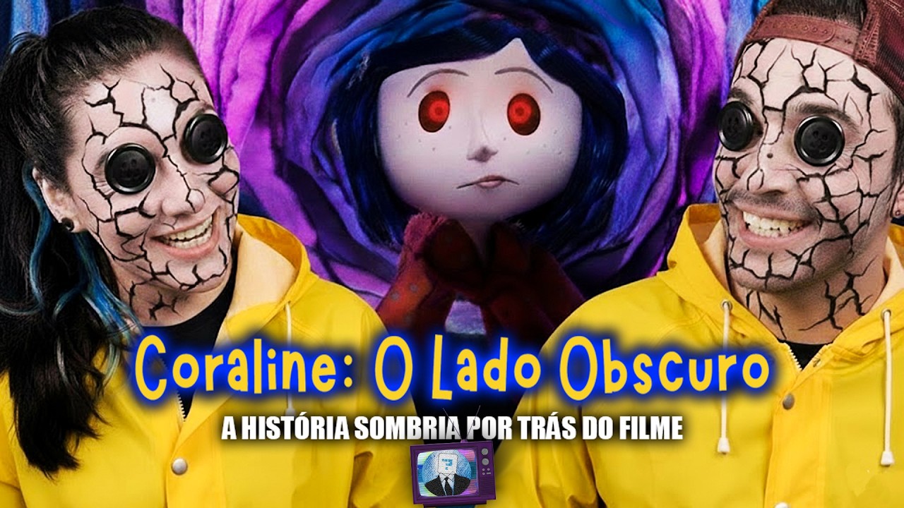 A História SOMBRIA por trás do filme CORALINE - React Fatos Desconhecidos