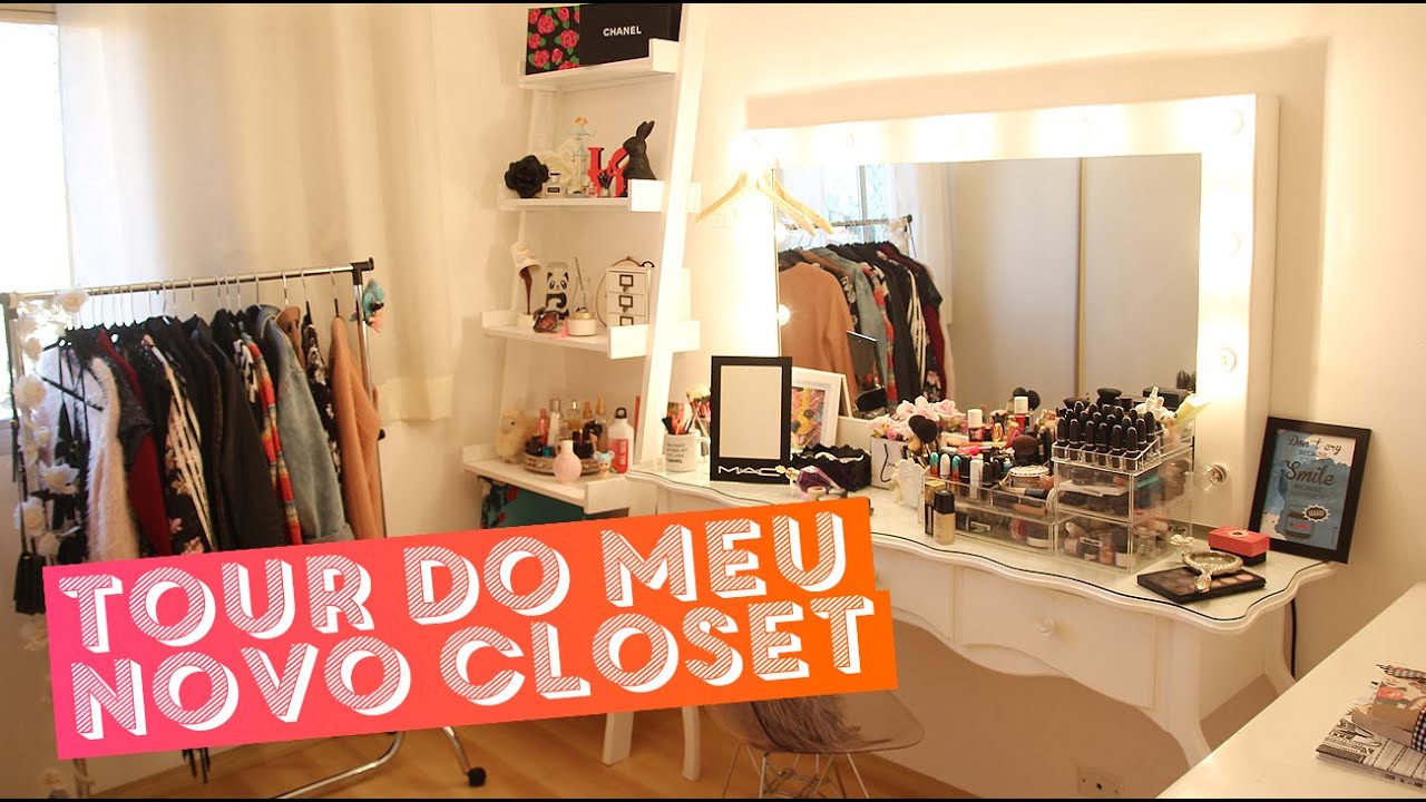 Tour pelo meu novo closet! • Karol Pinheiro