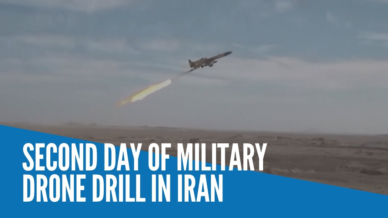 Second day of military drone drill in Iran