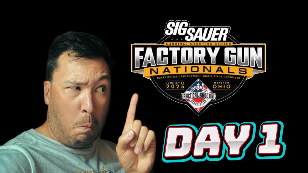 Single Stack Grind Begins | Factory Gun Nationals Day 1 - John McClain