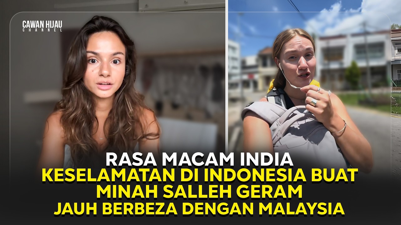 Rasa Macam India! Keselamatan di Indonesia Buat Minah Salleh Geram! Jauh Beza Dengan Malaysia