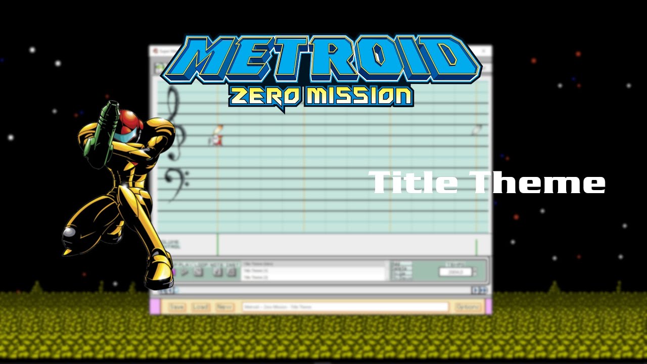 Title Theme - Metroid: Zero Mission | Super Mario Paint