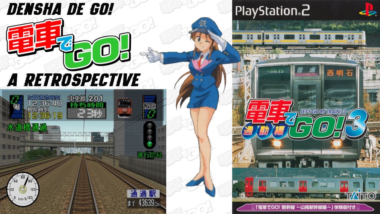 Densha de GO! 3: Commuter Edition - Taito (2001) Sony PlayStation 2