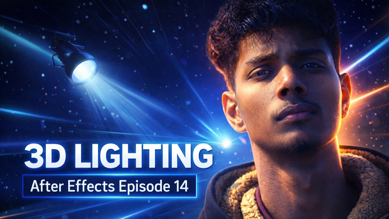 Understanding The Basis Lighting In After Effect || Eposide 14