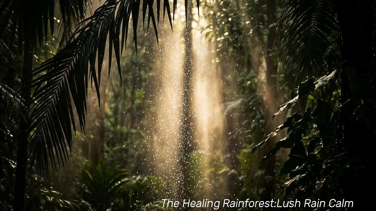 Morning Rain in the Rain-forest: Breathe, Relax, Exhale