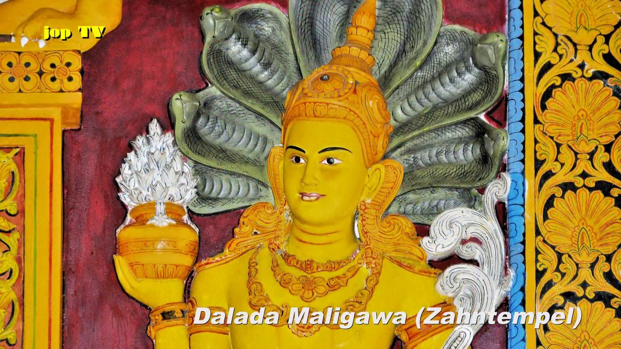 Besichtigung des Dalada Maligawa Zahntempel in Kandy (Sri Lanka) Reisebilderbuch jop TV Travel