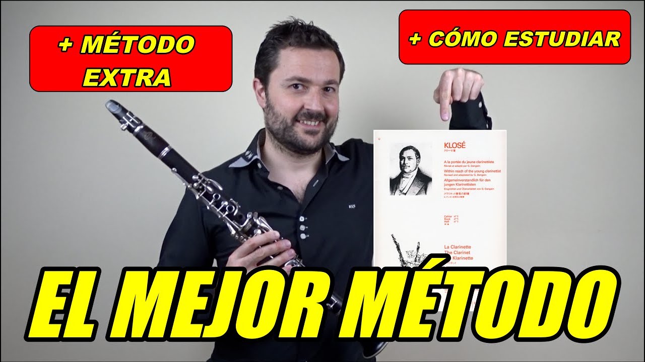 🔥El MEJOR LIBRO de TÉCNICA de CLARINETE🔥 para PRINCIPIANTES.   ✅MUY BUENO✅  + CÓMO SE ESTUDIA 🔝