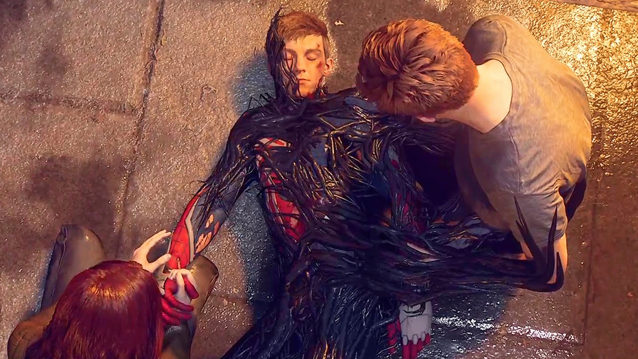 Spider-Man 2 - Peter Morre e Venom o Ressuscita | Cena Completa (PS5 4K 60FPS)