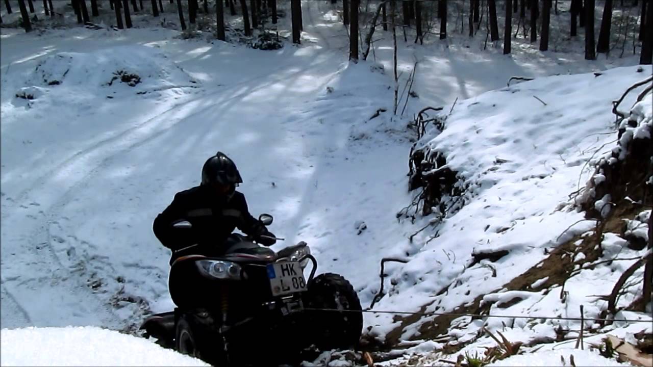Kymco Maxxer 450i  Seilwinde