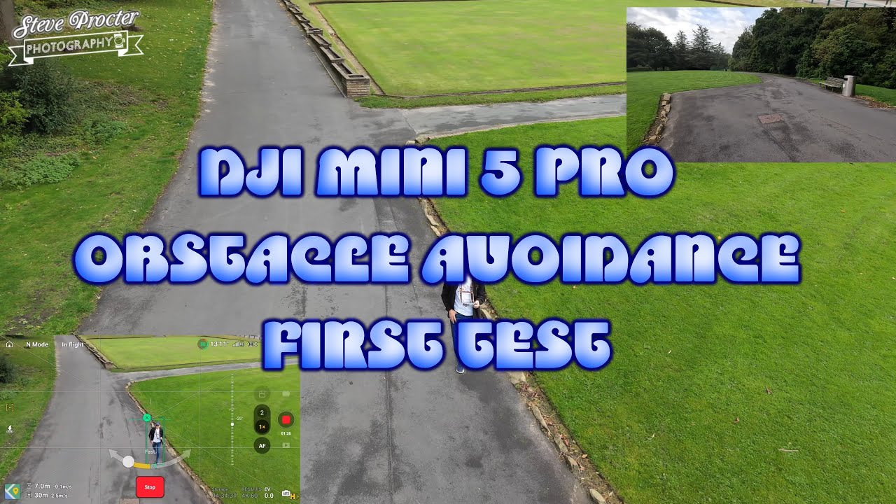 DJI Mini 5 Pro Maiden Flight testing Follow Me Mode