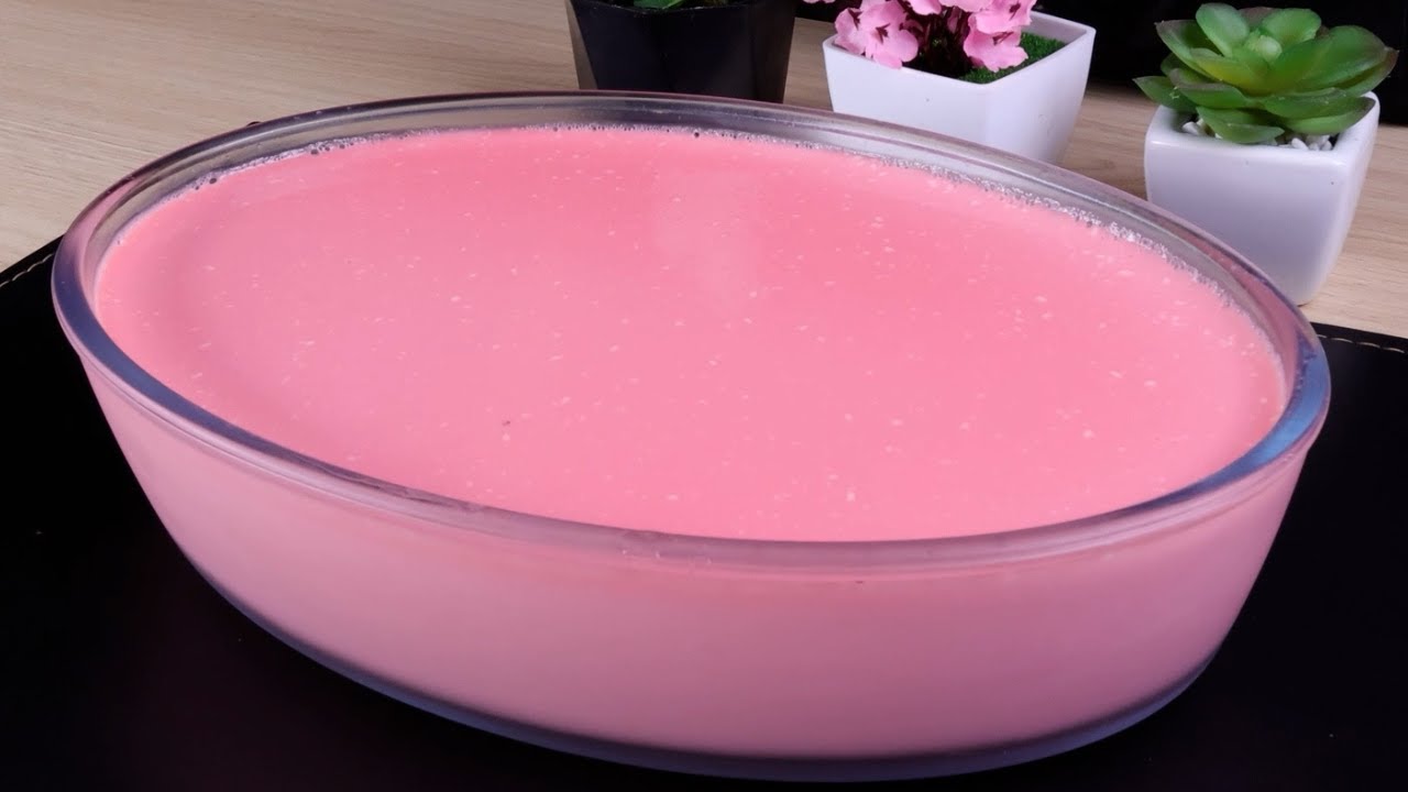 Solo Mezcla Gelatina y Leche Caliente: ¡El Postre Más Fácil y Delicioso!