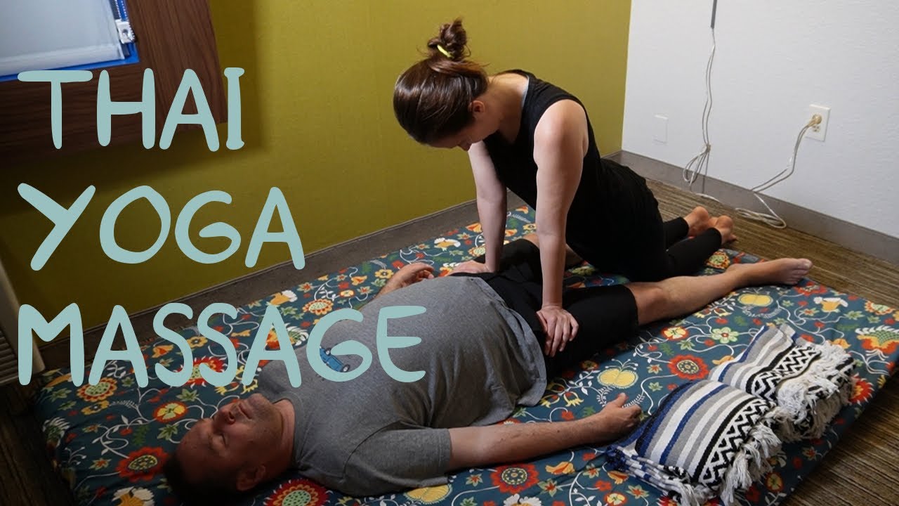 Thai Yoga Massage Techniques and Sequence on the Mat