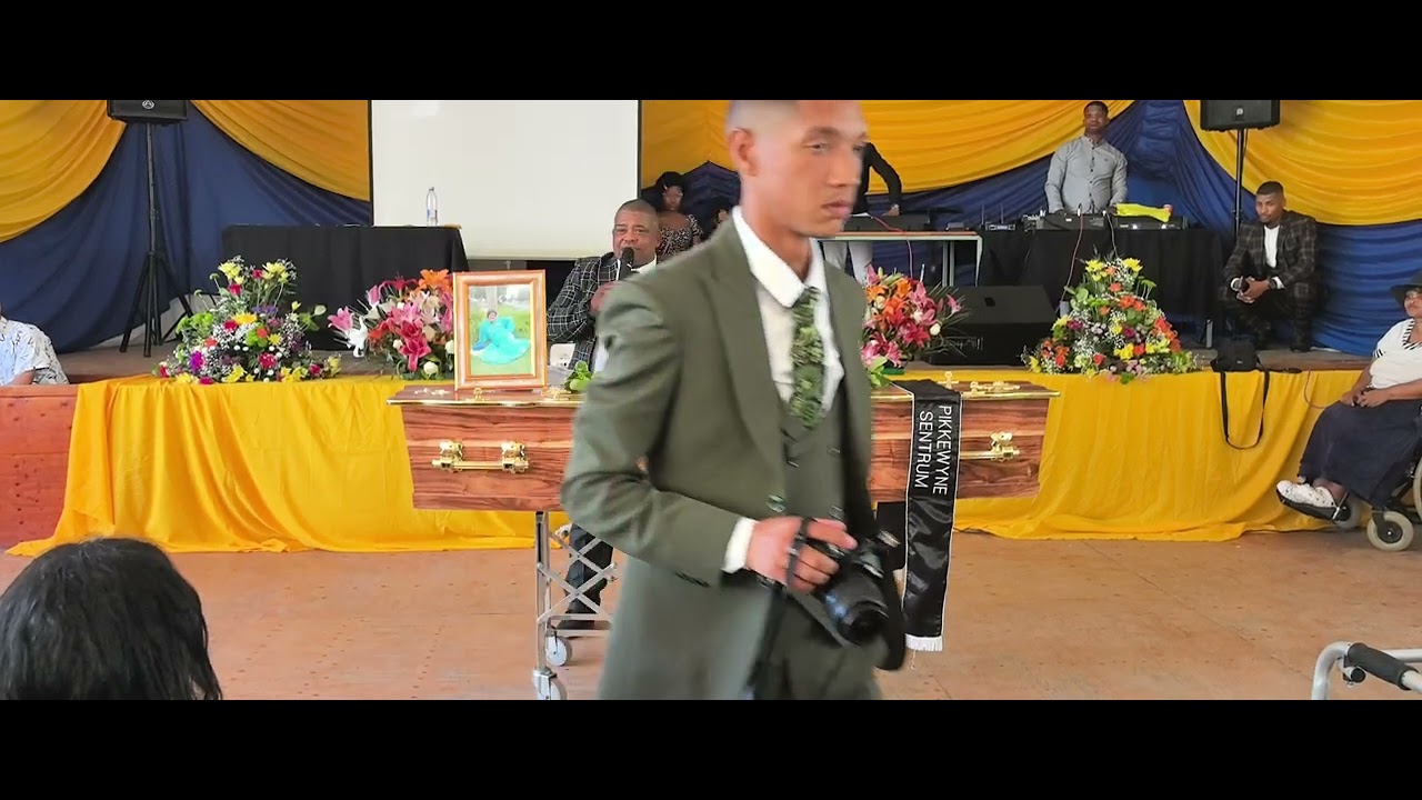 Phillipina Jacoba Tobin (Ma Piena) Funeral; Indra van die liggaam