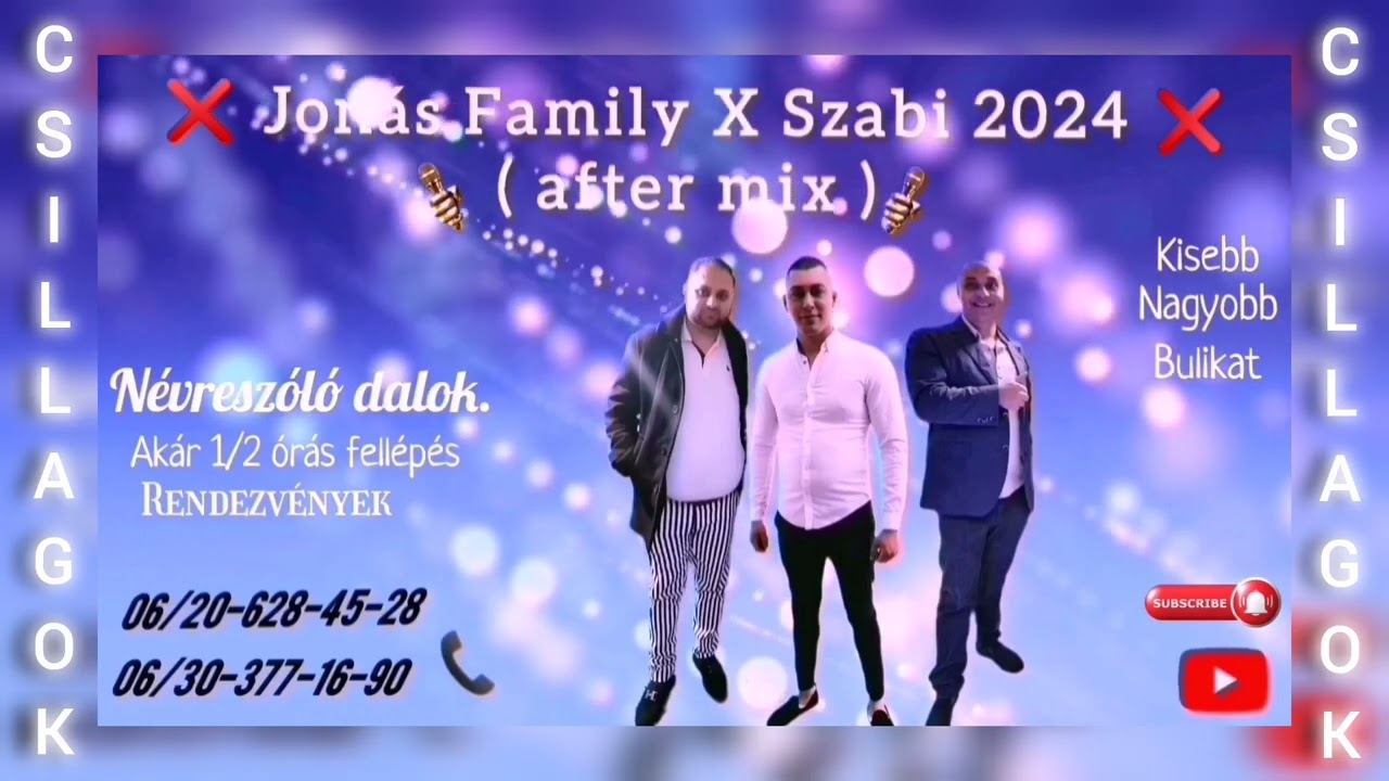 Jónás Family X Szabi 2024 Afteres mix 🍀🍀🍀