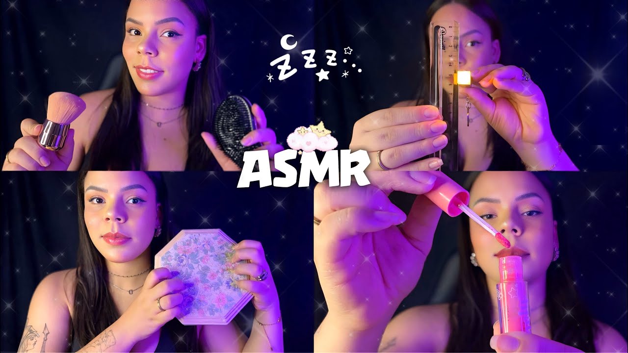 ASMR COM GATILHOS RAIZ DO ASMR